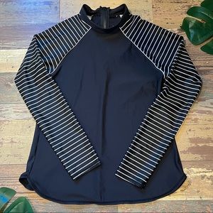 Mock Neck Long Sleeve Rashguard